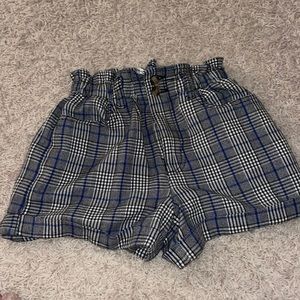 plaid american eagle shorts